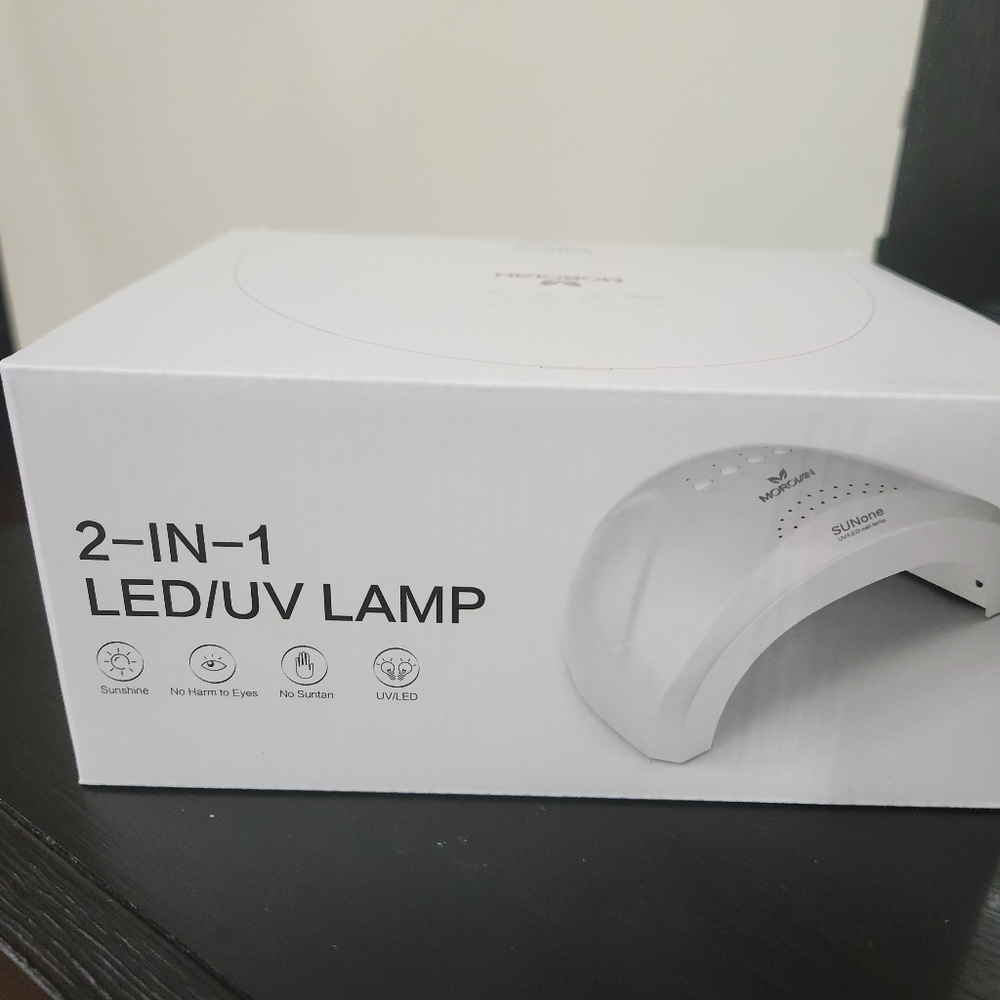 Morovan White UV/LED Nail Lamp